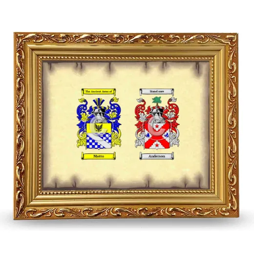 Anniversary Framed - Gold