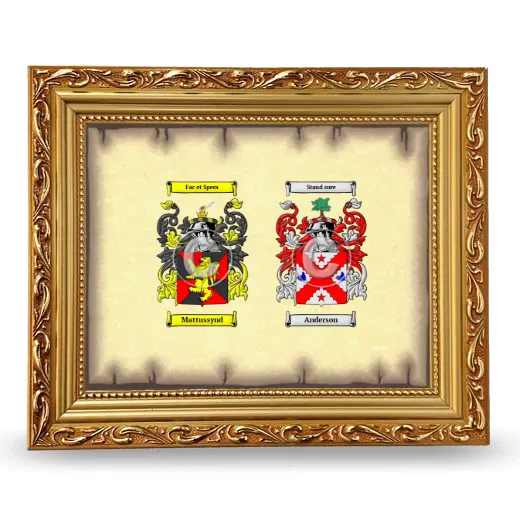 Anniversary Framed - Gold