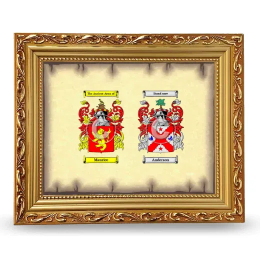 Anniversary Framed - Gold