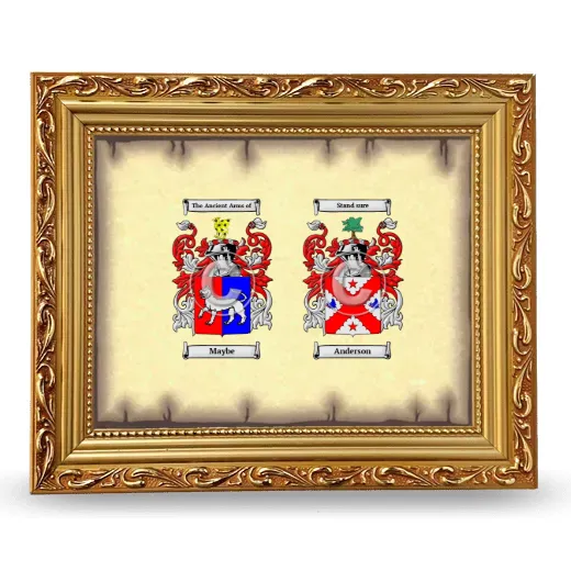 Anniversary Framed - Gold