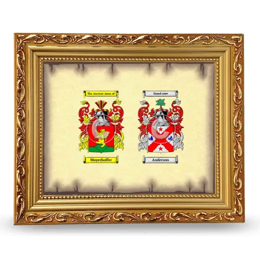 Anniversary Framed - Gold