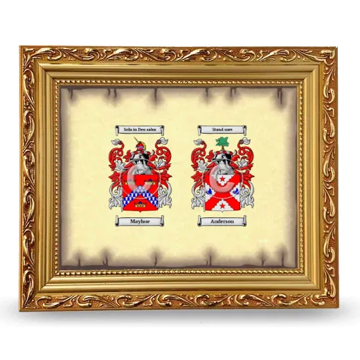 Anniversary Framed - Gold