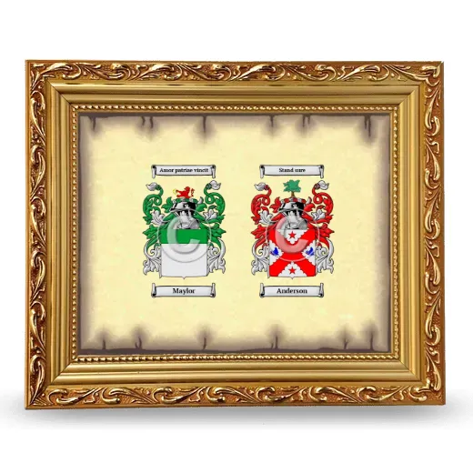 Anniversary Framed - Gold