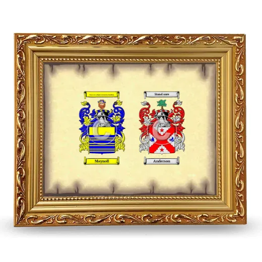 Anniversary Framed - Gold