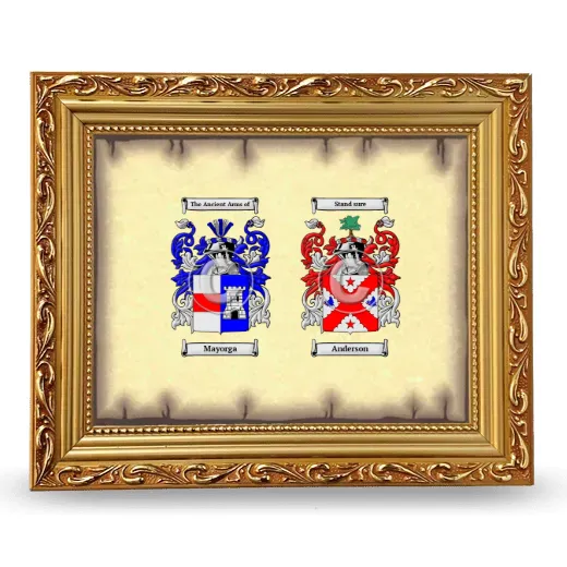 Anniversary Framed - Gold