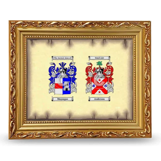 Anniversary Framed - Gold