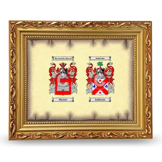 Anniversary Framed - Gold