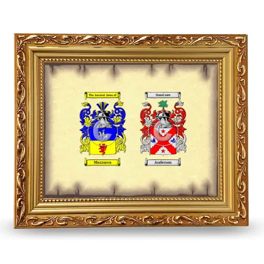 Anniversary Framed - Gold