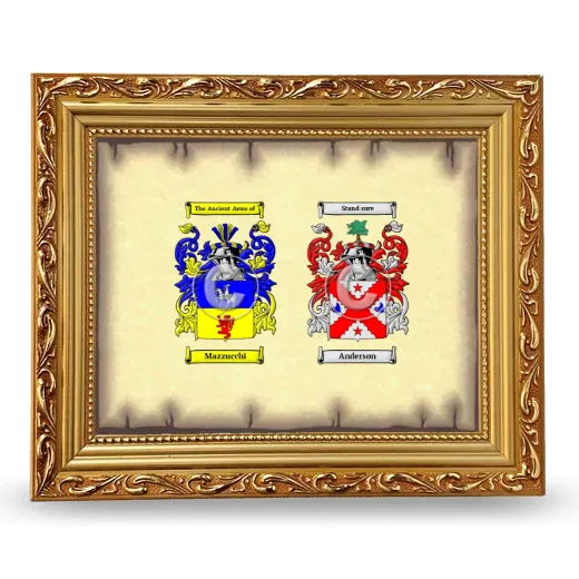 Anniversary Framed - Gold