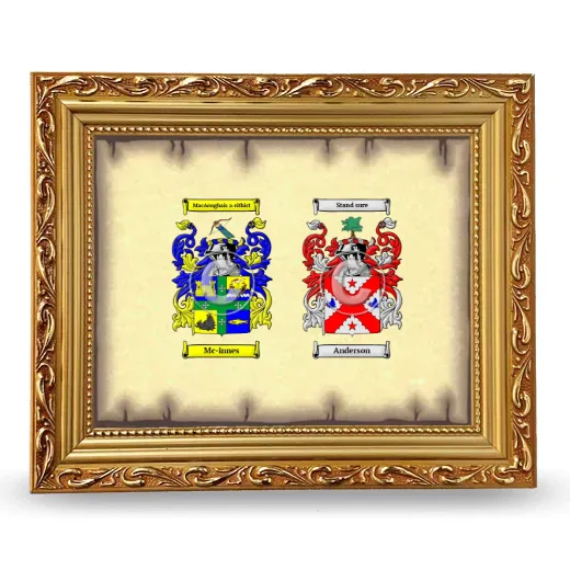Anniversary Framed - Gold