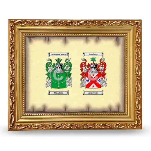 Anniversary Framed - Gold