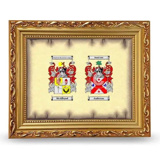 Anniversary Framed - Gold