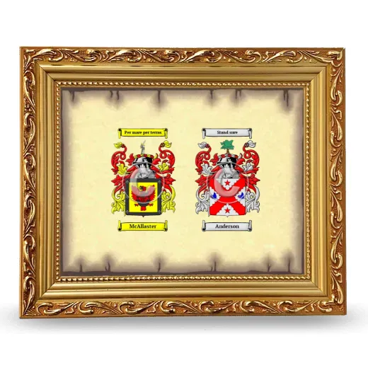 Anniversary Framed - Gold