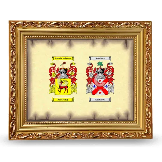 Anniversary Framed - Gold