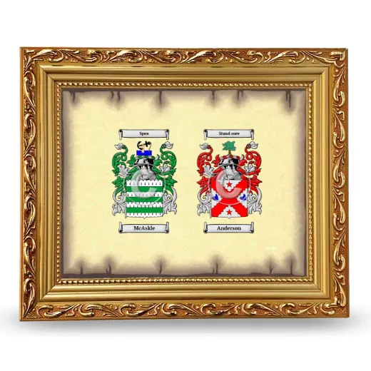 Anniversary Framed - Gold