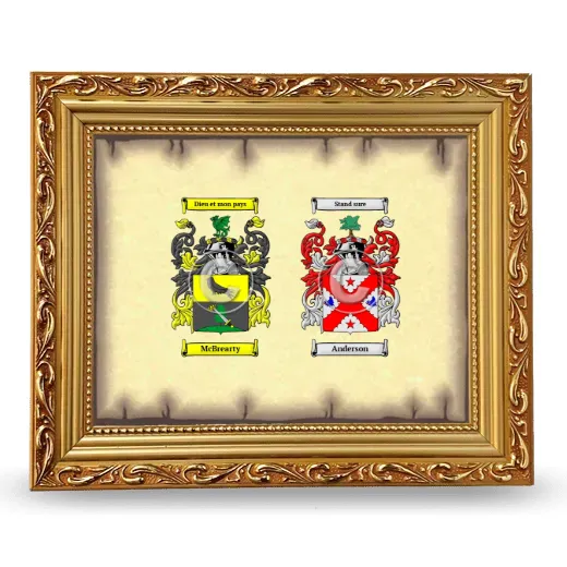 Anniversary Framed - Gold