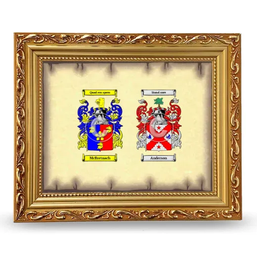 Anniversary Framed - Gold