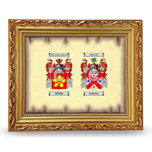 Anniversary Framed - Gold