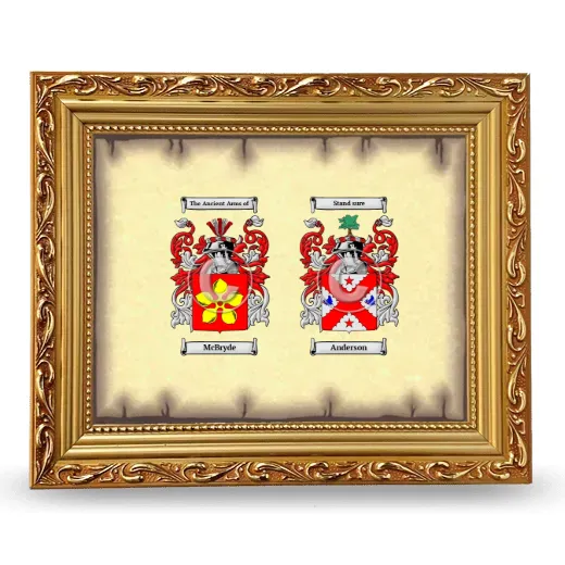 Anniversary Framed - Gold