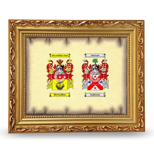 Anniversary Framed - Gold