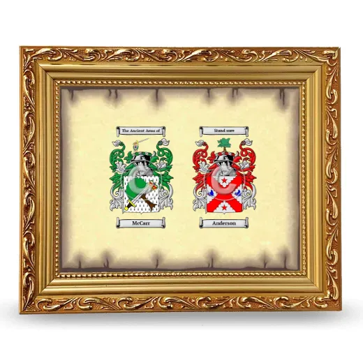 Anniversary Framed - Gold