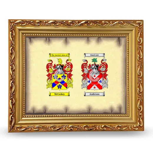 Anniversary Framed - Gold