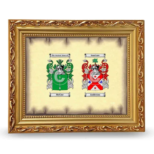 Anniversary Framed - Gold