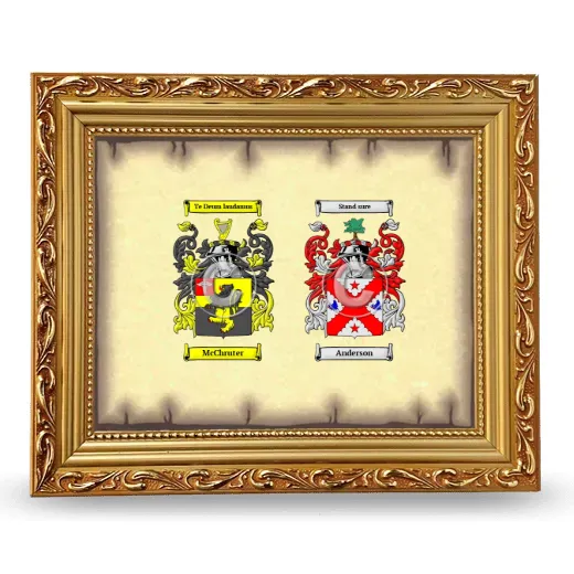 Anniversary Framed - Gold