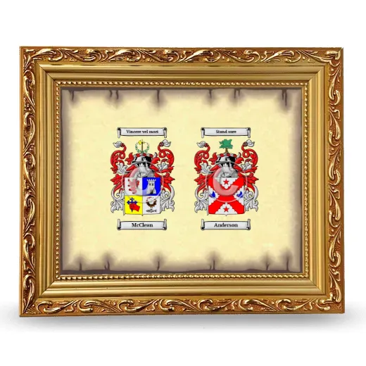 Anniversary Framed - Gold