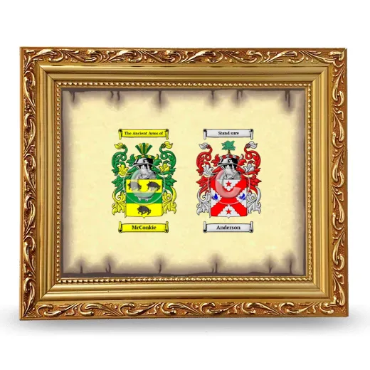 Anniversary Framed - Gold