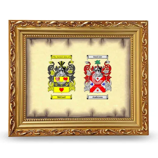 Anniversary Framed - Gold