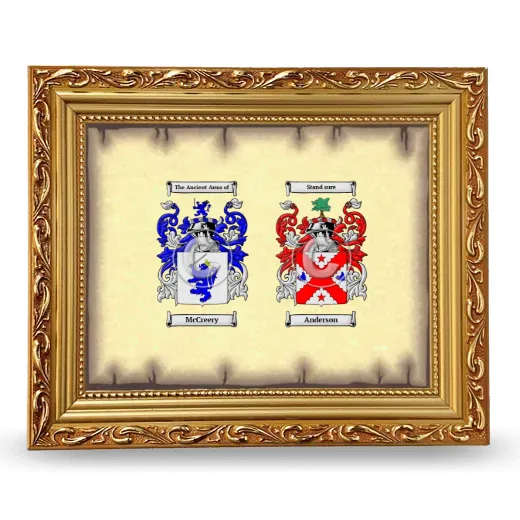 Anniversary Framed - Gold