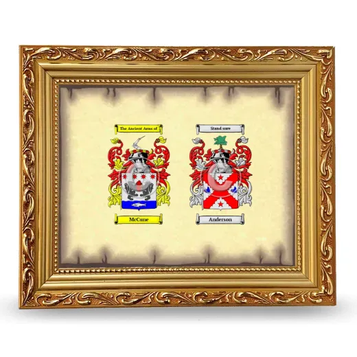 Anniversary Framed - Gold