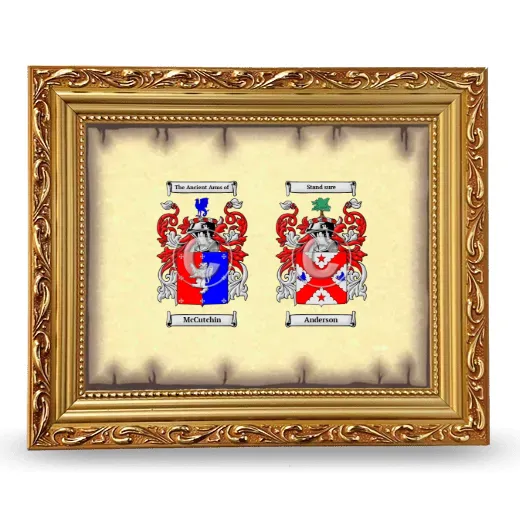 Anniversary Framed - Gold