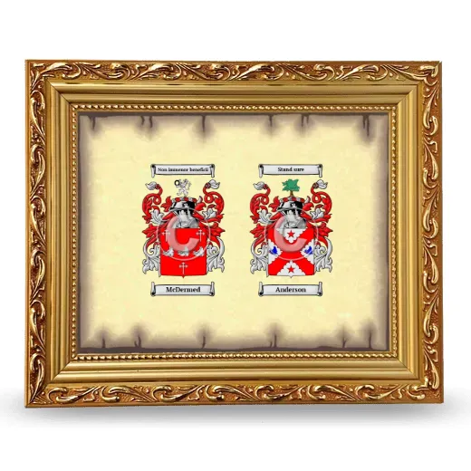 Anniversary Framed - Gold