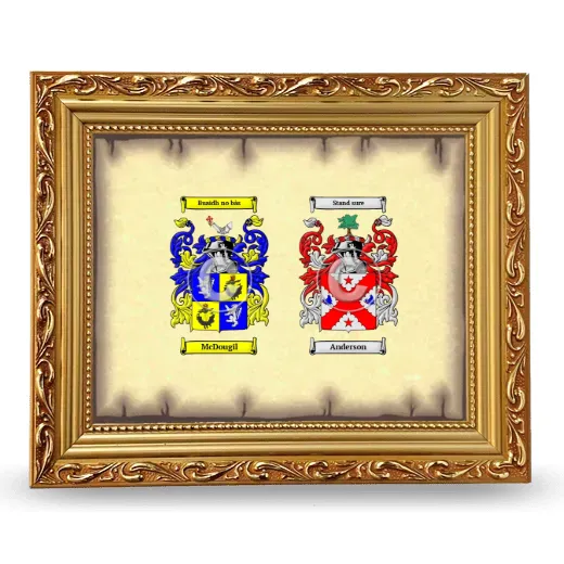 Anniversary Framed - Gold