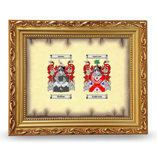 Anniversary Framed - Gold