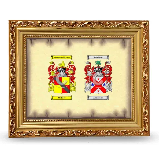 Anniversary Framed - Gold