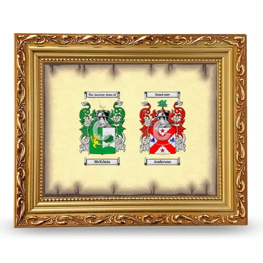 Anniversary Framed - Gold