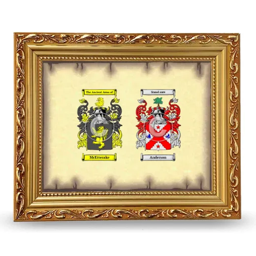 Anniversary Framed - Gold