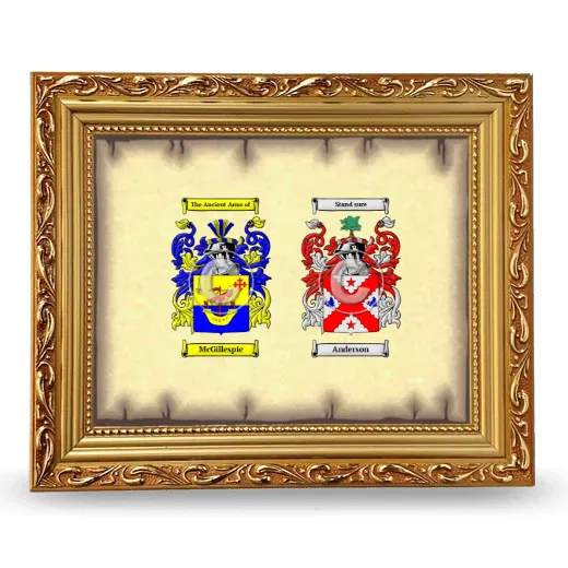 Anniversary Framed - Gold