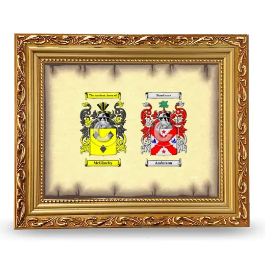 Anniversary Framed - Gold