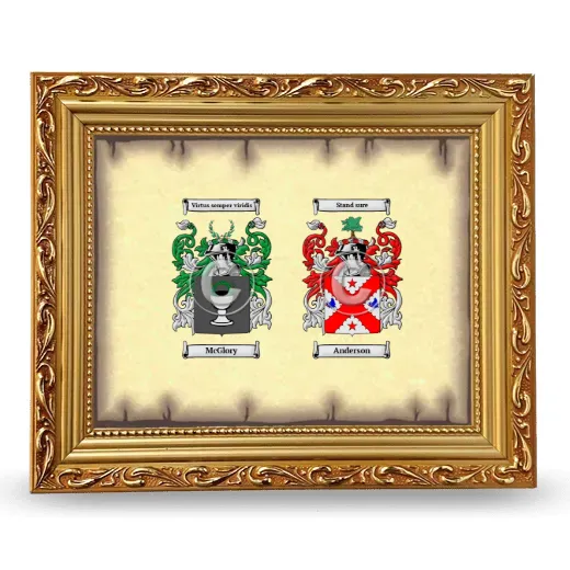 Anniversary Framed - Gold