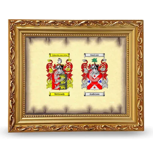 Anniversary Framed - Gold