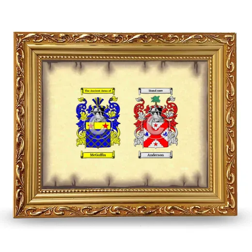 Anniversary Framed - Gold