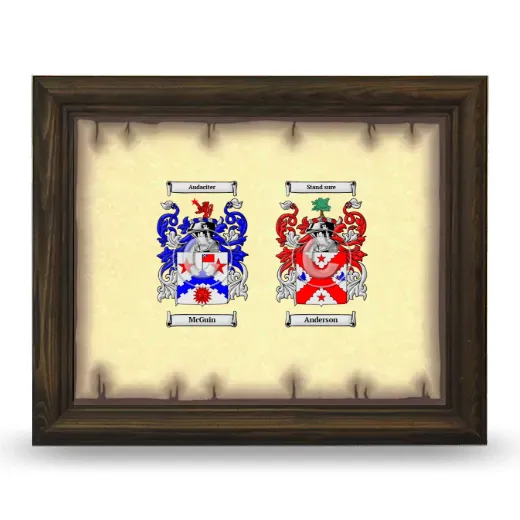 Anniversary Framed - Brown