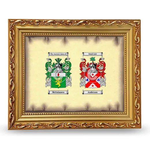 Anniversary Framed - Gold