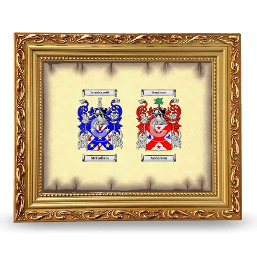 Anniversary Framed - Gold