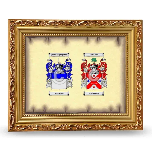 Anniversary Framed - Gold