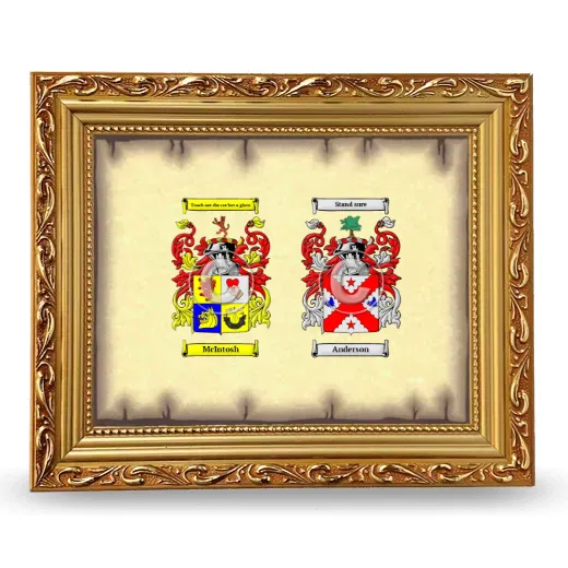 Anniversary Framed - Gold